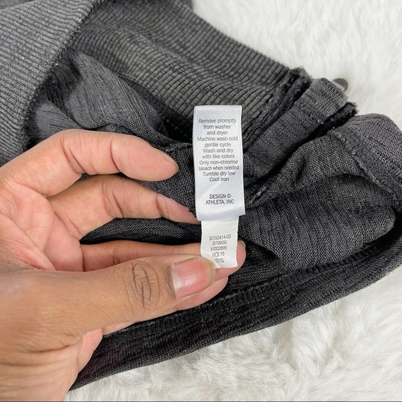 Athleta Blissful Shark-Bite Sweatshirt - Picture 11 of 12